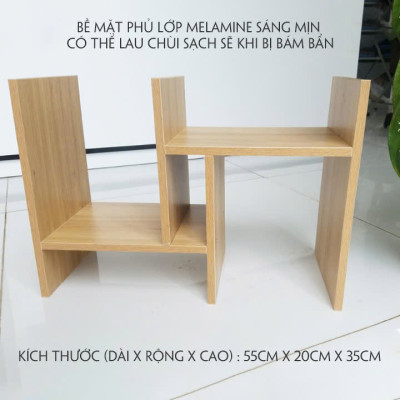 Kệ Sách Để Bàn Làm Việc Lắp Ghép Đa Năng GP62 HUCHU