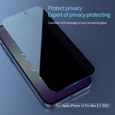 Cường lực Nillkin chống nhìn trộm dành cho iPhone 14 Pro Max - hàng chính hãng