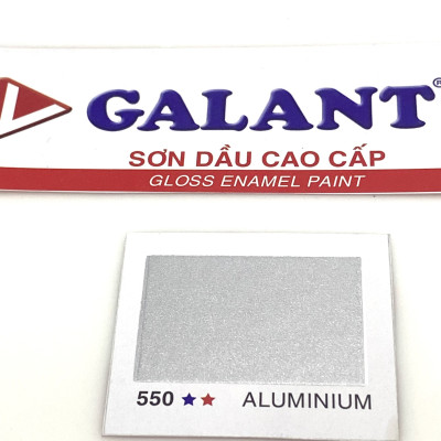 Sơn dầu Galant màu Aluminium 550_ 0.8L