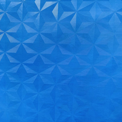 Decal dán kính mờ hình thoi mà xanh dương có sẵn keo - decal dán cửa kính văn phòng - decal dán cửa sổ Bibin