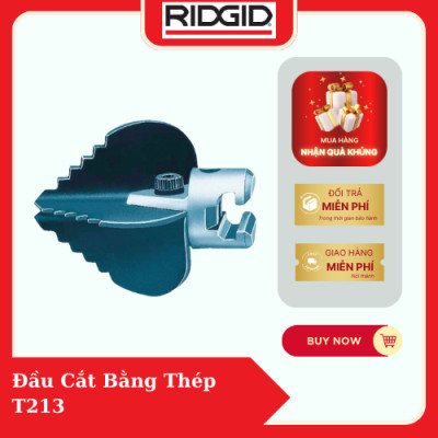 Phụ Kiện Máy Thông Tắc Đường Ống Đầu Cắt Bằng Thép RIDGID T213 Spear 1" (63045) Số 1 Tại Mỹ - Hàng Chính Hãng