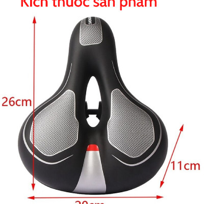 [Loại Tốt - Hàng Cao Cấp] Yên xe đạp thể thao, Yên xe đạp thể thao êm ái thoáng khí dễ lắp đặt - Đệm Yên xe địa hình thể thao chuyên dụng Amalife