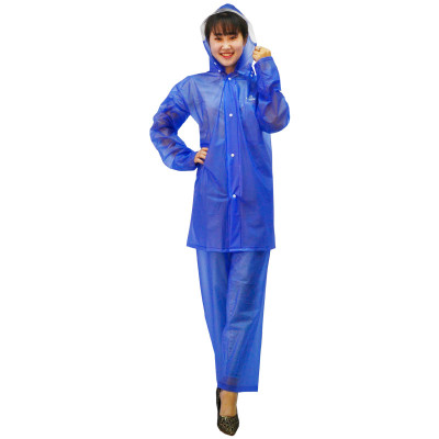 BỘ ÁO MƯA TRONG MÀU