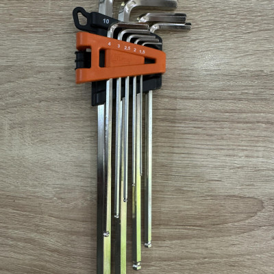 Bộ lục giác đầu bi dài 9 chi tiết Retta -RAT5009 Thổ Nhĩ Kỳ