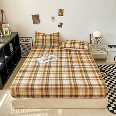 Vỏ gối ôm cotton đũi LIDACO họa tiết kẻ sọc hiện đại