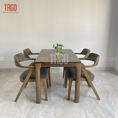 Bộ Bàn Ăn Saint 1m35 4 Ghế
