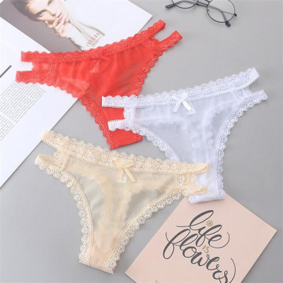 Quần Lót Lưới Thong Châu Âu Kiểu Dáng Sexy Ren WL20