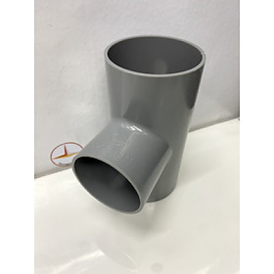 Tê giảm 90 x 75 nhựa PVC Bình Minh _ T90x75