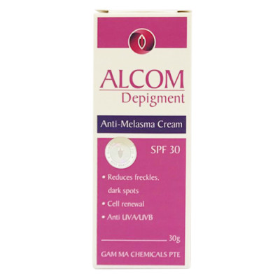 Kem Hỗ Trợ Trị Nám Da Gamma Chemecals Alcom Depigment 30g