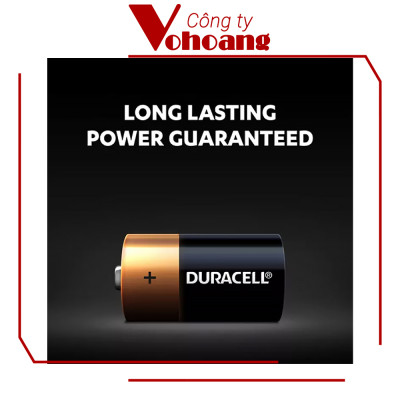 Vỉ 2 Viên Pin Trung ( Pin C ) DURACELL 1,5V Siêu Bền - Hàng chính hãng