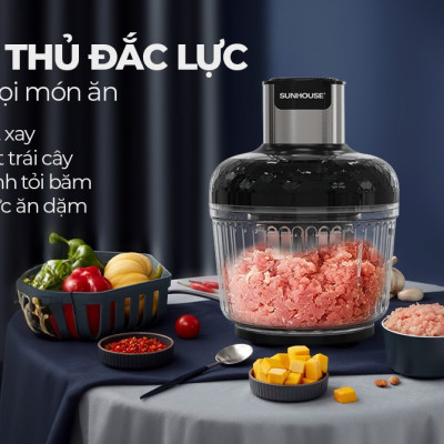 Máy Xay Thịt Đa Năng Sunhouse SHD5412 - Hàng Chính Hãng
