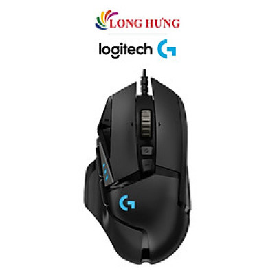 Chuột có dây Logitech G502 Hero - Hàng chính hãng