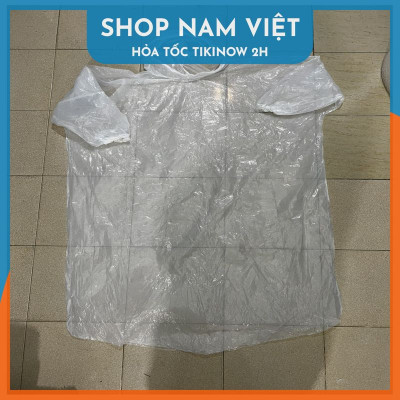 Áo Mưa Mặc Một Lần Có Nón Loại Tốt Dai Khó Rách