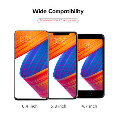 Giá đỡ điện thoại dạng kẹp hiệu Baseus Mouth Car Mount dùng trên xe hơi, ô tô cho iPhone, Samsung, Oppo, Xiaomi, Huawei, Nokia  (chế độ xoay 360 độ, cực kỳ chắn chắn, vật liệu cao cấp) - Hàng nhập khẩu