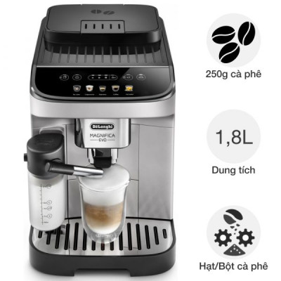 Máy pha cà phê tự động De’Longhi ECAM290.61.B Magnifica Evo Hàng chính hãng