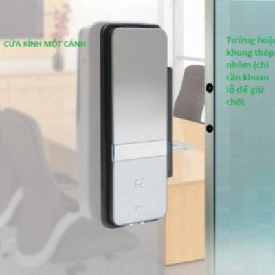Khóa điện tử cửa kính YDG313
