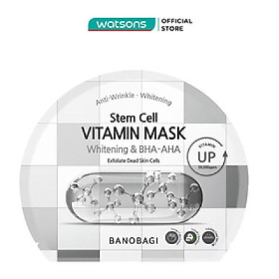 Mặt Nạ Banobagi Stem Cell Vitamin Mask Whitening and BHA-AHA 30g