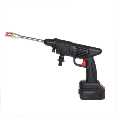Máy rửa xe Mini áp lực cao dùng pin cầm tay rửa xe gia đình 48V