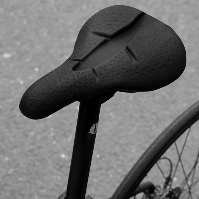 Bọc Đệm Xe Đạp Chống Đau Mông Cao Su GEL AIR lưới tổ ong mặt dưới cho đệm yên 28x17 cm, Mềm Chống Nước Địa Hình Phụ Kiện - Mai Lee