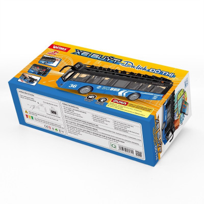 Đồ Chơi Duka: Xe Buýt Du Lịch Đô Thị (Màu Xanh) DK81199