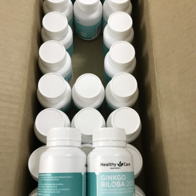 Viên uống bổ não Healthy Care Ginkgo Biloba 100 viên