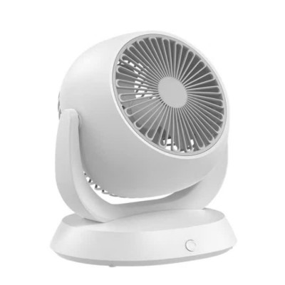 Quạt Tích Điện F3 Xoay 180 Độ Để Bàn - 3 Cấp Độ Gió, Mini Sạc Type C - HÀNG CHÍNH HÃNG MINIIN