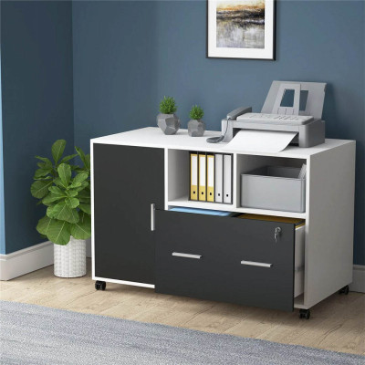 Kệ để máy in gỗ hiện đại SMLIFE Protoman
