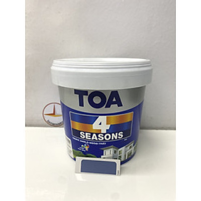 Sơn phào chỉ trong và ngoài nhà Toa 4 Seasons Tropic Shield màu C- 7263 _1L