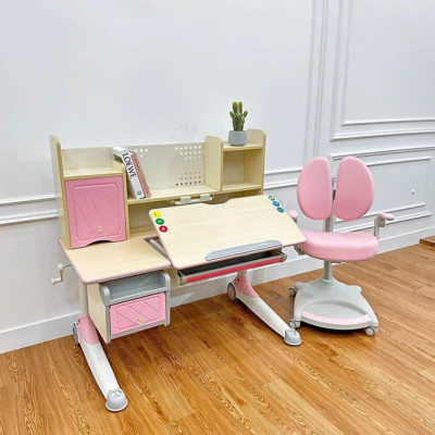 Bàn học sinh thông minh đa năng, nâng hạ tay quay, điều chỉnh góc nghiêng, chống lóa Tundo CTA09 ngang 120cm