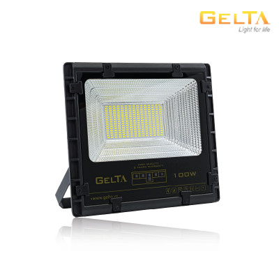 Đèn led pha năng lượng mặt trời Gelta FLE100B