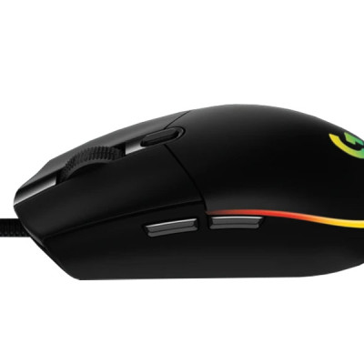 Chuột chơi game có dây LOGITECH G102 GEN2 RGB Black - Hàng Chính Hãng