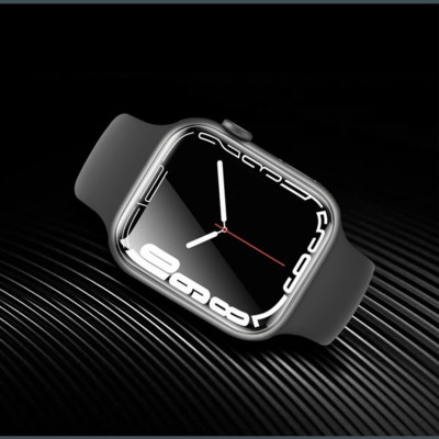 Bộ 2 Miếng dán màn hình GOR cho Apple Watch Series 7 Size 41mm / 45mm  - Hàng Chính Hãng