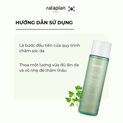 Toner dưỡng ẩm Minari RATAPLAN dịu nhẹ cấp ẩm, phục hồi và cải thiện đàn hồi da 210ml