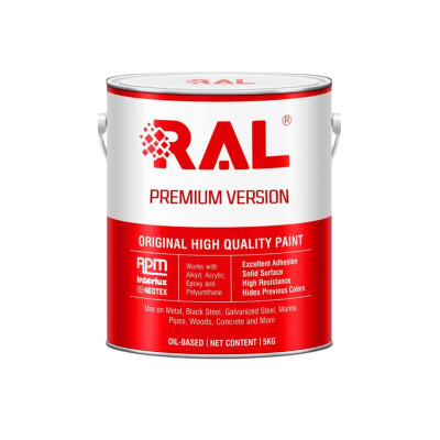 Sơn bó vỉa phản quang Acrylic RAL RASIDE REFLECTIVE - 5KG