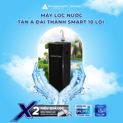 Máy lọc nước RO Tân Á Đại Thành Smart – 10 Lõi, Hàng Chính Hãng, Bảo Hành 12 Tháng