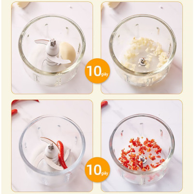 Máy Xay Thịt Ăn Dặm 6 Lưỡi SEKA SK1396 - Hàng Chính Hãng