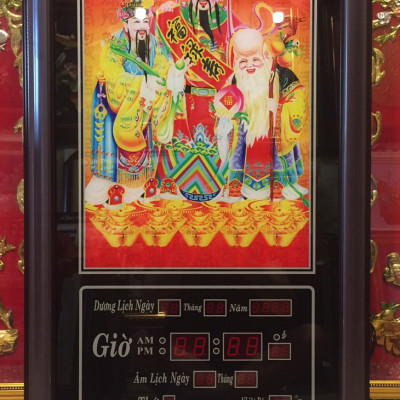Tranh lịch vạn niên, Phúc Lộc Thọ - 629