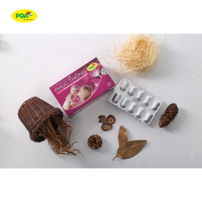 Phúc Thống PQA Giúp Bổ Huyết, Hỗ Trợ Điều Hòa Kinh Nguyệt, Các Triệu Chứng Đau Bụng Kinh Hộp 50 Viên