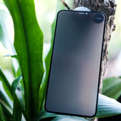 Dán cường lực iPhone 11 MIPOW KINGBULL 3D PREMIUM Chống nhìn trộm - hàng chính hãng 