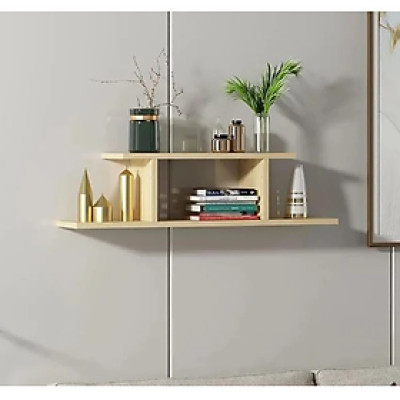 Kệ Gỗ Trang Trí Treo Tường Tundo CTKT510 KT 90 x 25 x 20cm