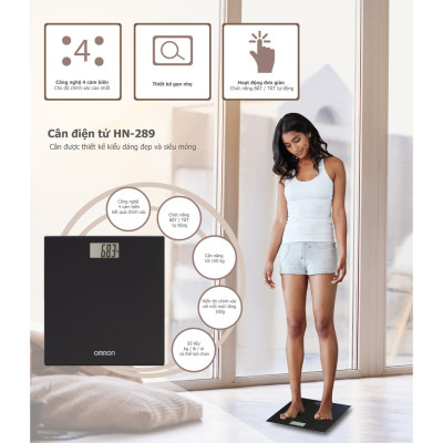 Cân Sức Khỏe Điện Tử Omron HN-289