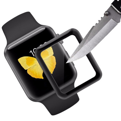 Miếng Dán Cường Lực Glass 3D 9H Full Màn Hình Cho Apple Watch - Hàng chính hãng