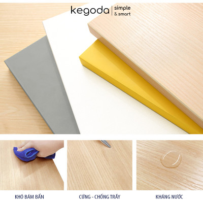 Kệ Sách Gỗ 3 Tầng Đơn Giản Thương Hiệu KEGODA KGD23