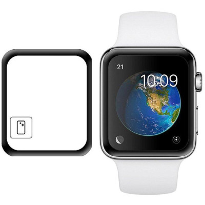 Miếng Dán Cường Lực Vmax Cho Apple iWatch / Apple Watch 42 mm Full keo - Hàng Chính Hãng