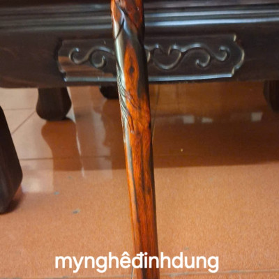 Gậy batong bằng gỗ trắc 90x3.2cm 