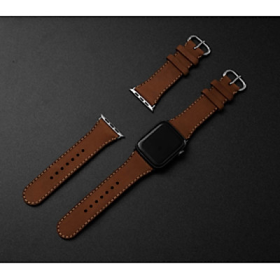 Dây da đồng hồ dành cho Apple Watch size 42/44 - CHÍNH HÃNG KHACTEN.COM