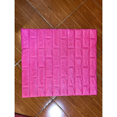 Combo 10 tấm xốp dán tường giả gạch