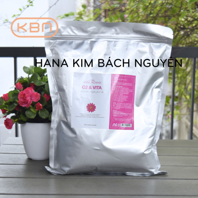 [KHUYẾN MÃI] Bột Mặt Nạ Dẻo O2 & Vitamin Cấp Ẩm Phục Hồi Trẻ Hóa ADEL Hàn Quốc 1kg