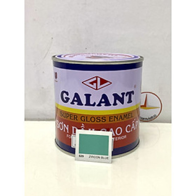 Sơn dầu Galant màu Zircon Blue 529 _ 0.8L