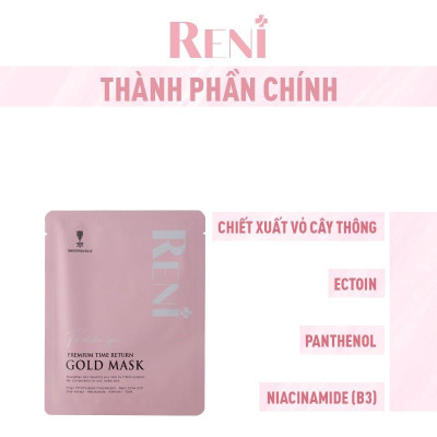 Mặt nạ tinh chất vàng cao cấp Reni Premium Time Return Gold Mask